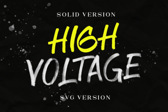 Crimson Black Font PNG with transparent background - Preview 2