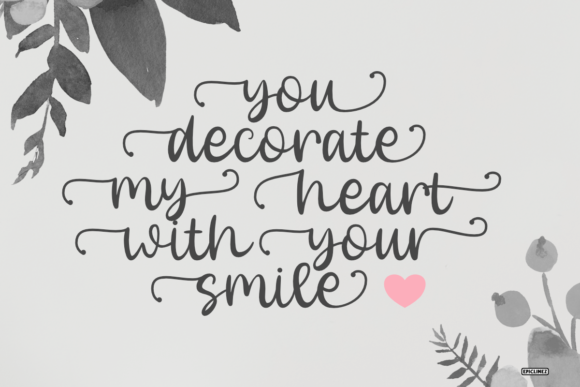 Decorate Font PNG with transparent background - Preview 4