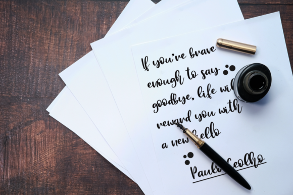 Different Font - Preview 1