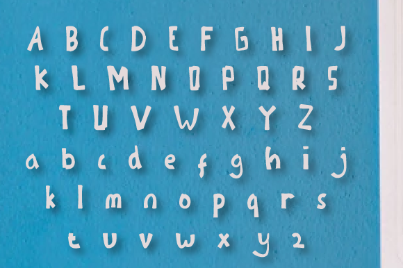Foogo Font PNG with transparent background - Preview 1