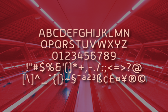 Geoface Font - Preview 1