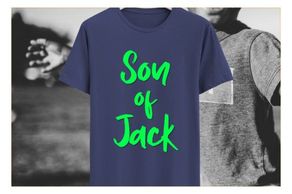 Jettro Font PNG with transparent background - Preview 2