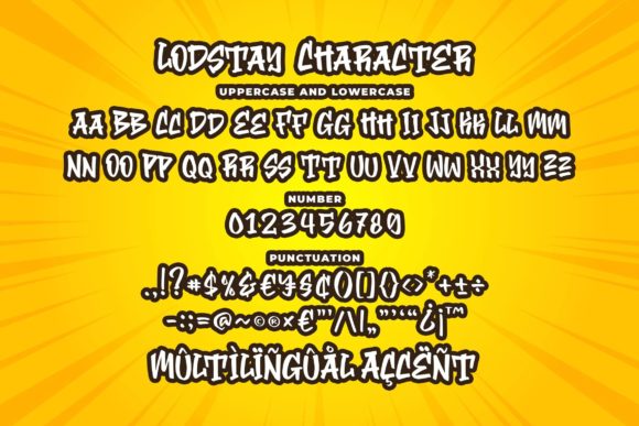Lodstay Font PNG with transparent background - Preview 5