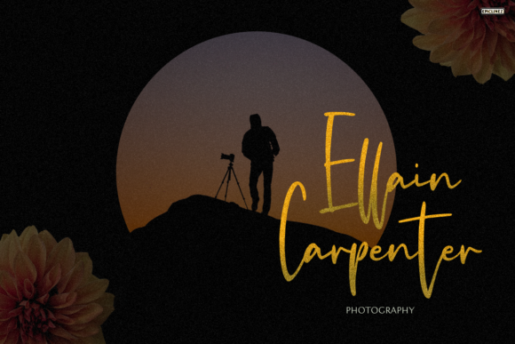 Moonlight in Tokyo Font PNG with transparent background - Preview 2