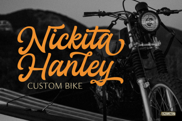Motoride Font PNG with transparent background - Preview 2