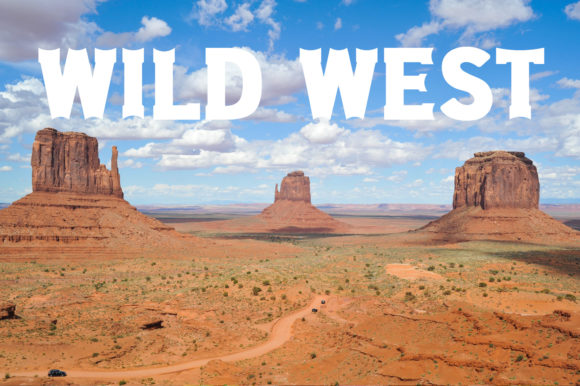 Old West Font PNG with transparent background - Preview 3