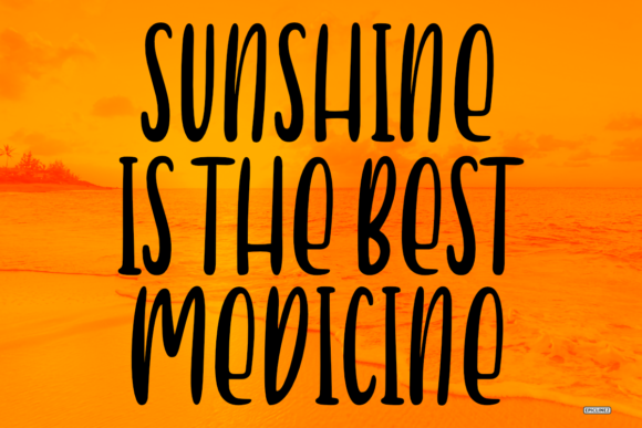 Peak Season Font font preview - 1