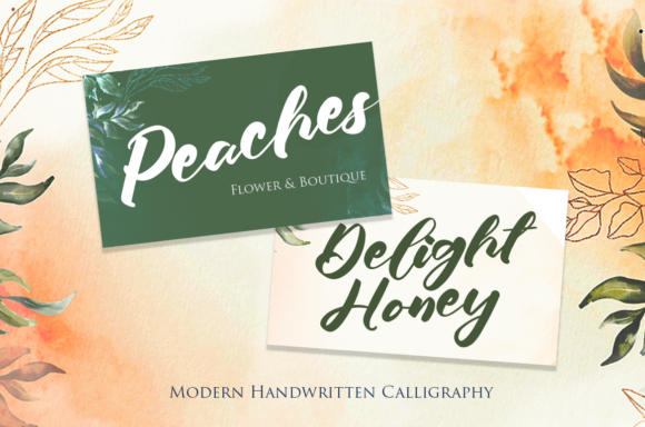 Perfect Orchid Font PNG with transparent background - Preview 2