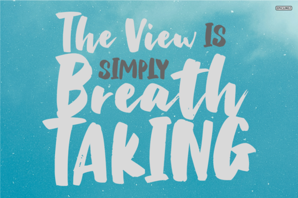 Pretty Lily Font PNG with transparent background - Preview 2