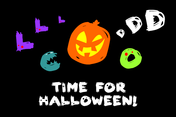 Scary Horrors Font PNG with transparent background - Preview 1