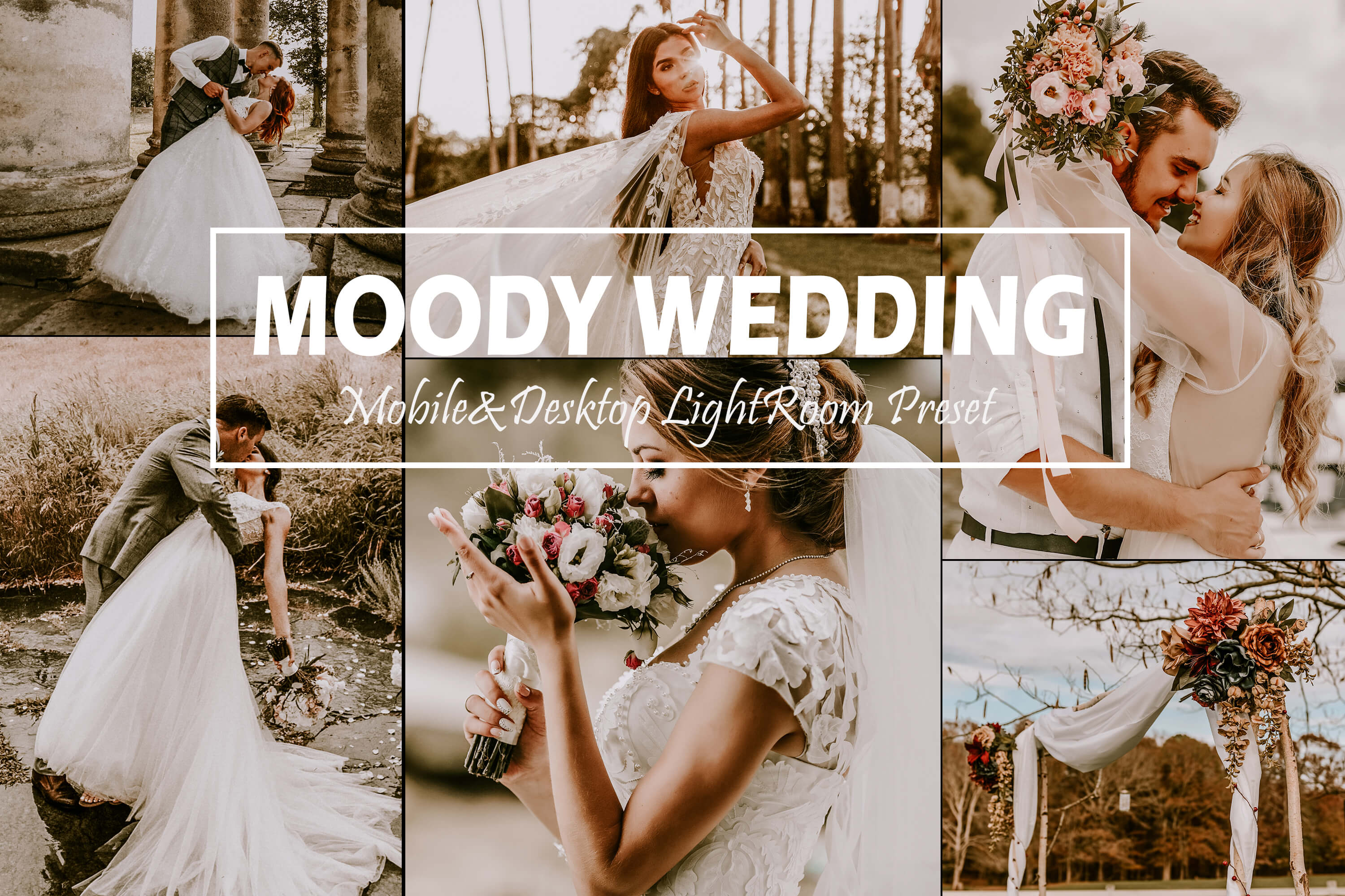 Moody Wedding Lightroom Presets dark dramatic portrait travel lifestyle