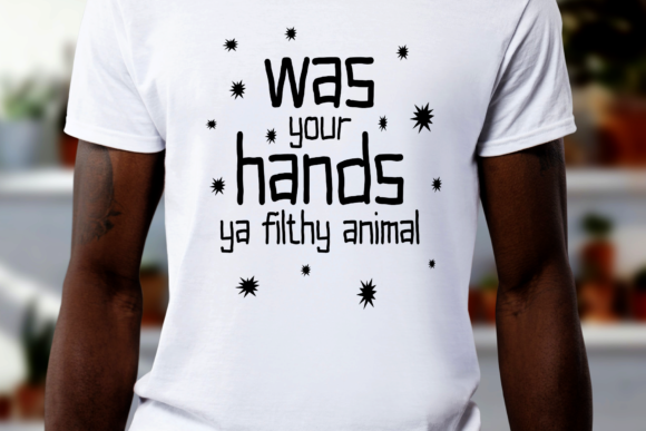 Animal Cute Font - Preview 1