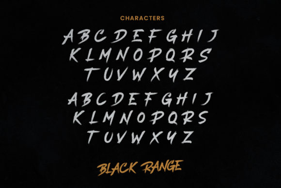 Black Range Font - Preview 2