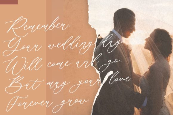 Camila Raindrop Font - Preview 2
