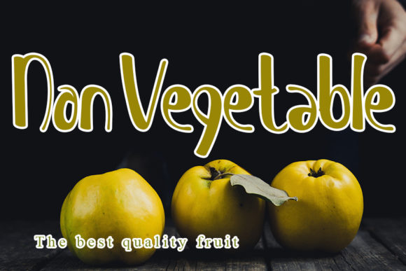 Fresh Apple Font - Preview 2