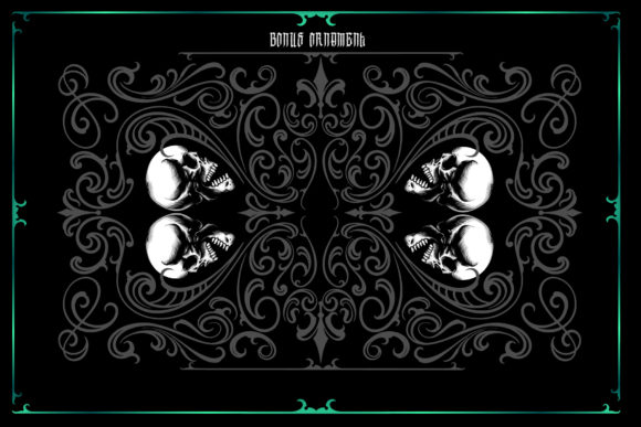 Greenbull Font PNG with transparent background - Preview 5