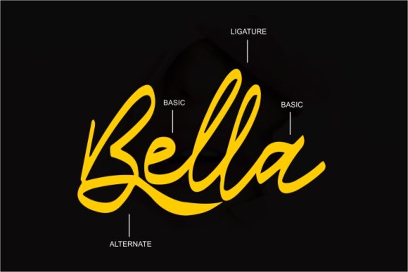 Belliza Font - Preview 1