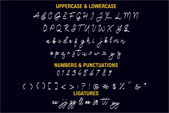 Belliza Font - Preview 5