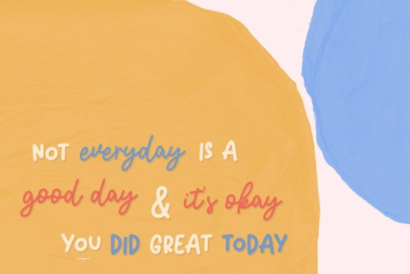 Blue Cirrus Font - Preview 1