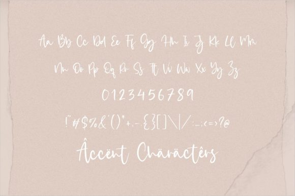 Daily Moon Font PNG with transparent background - Preview 5