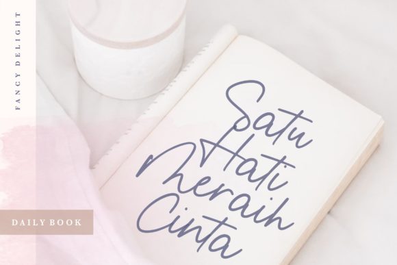 Fancy Delight Font - Preview 2