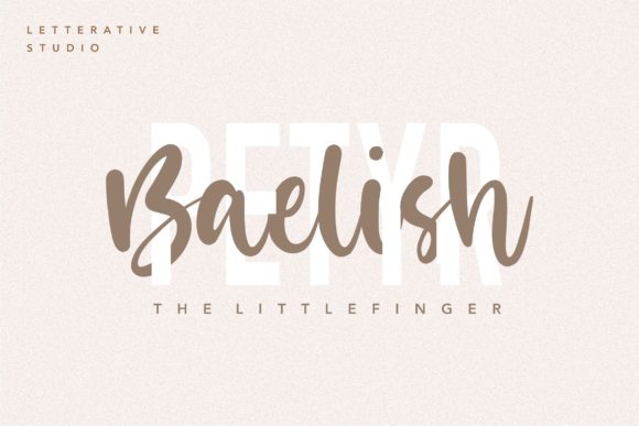 Misty Cloud Font PNG with transparent background - Preview 2