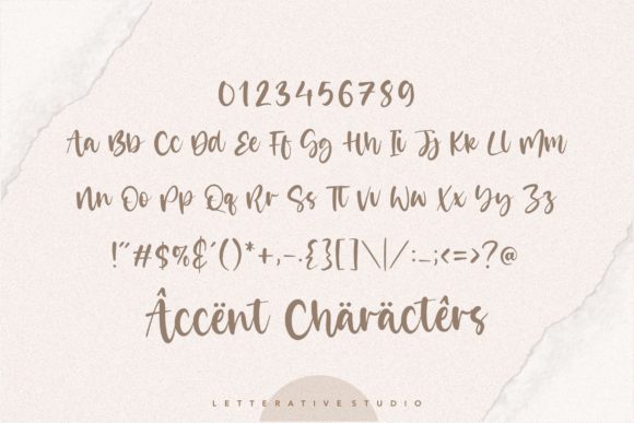 Misty Cloud Font PNG with transparent background - Preview 5