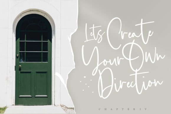 Obladi Script Font PNG with transparent background - Preview 2