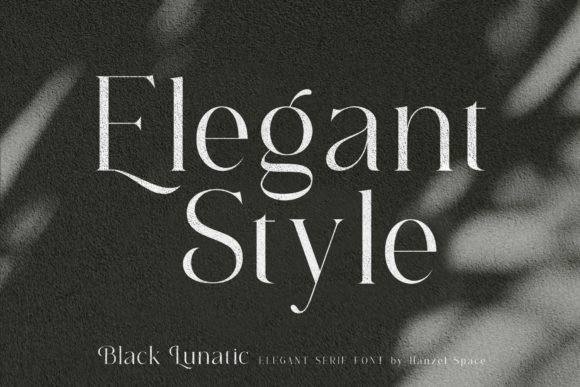 Black Lunatic Font - Preview 2