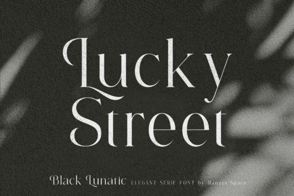 Black Lunatic Font - Preview 6