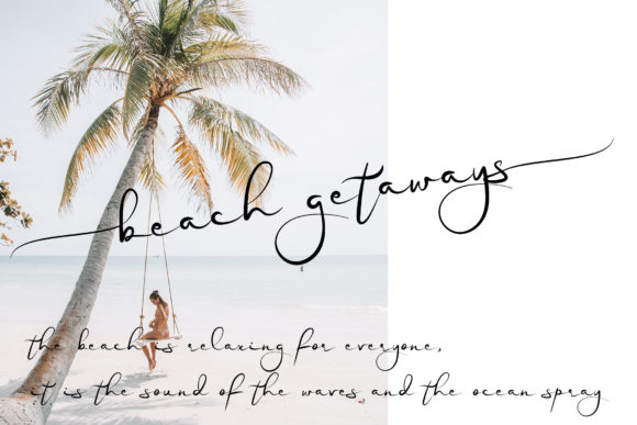 Blanche Font - Preview 3