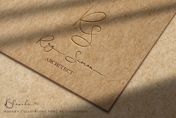 Blanche Font - Preview 4