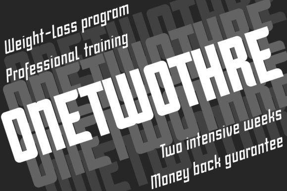 Bricked Font - Preview 2
