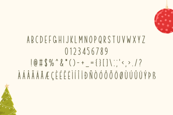 Christmas Respite Font - Preview 4