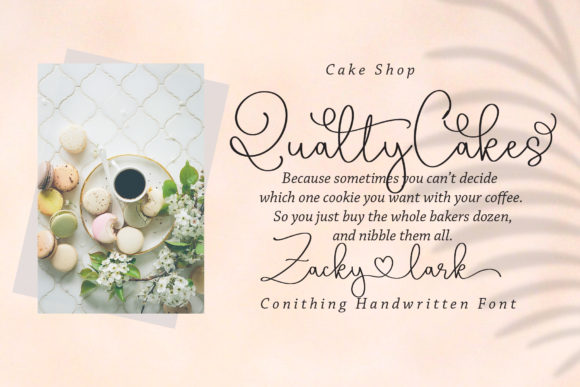 Conithing Font - Preview 2