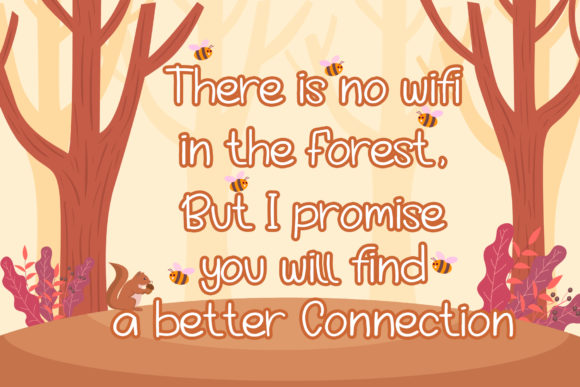 Cutie Bear Font PNG with transparent background - Preview 4