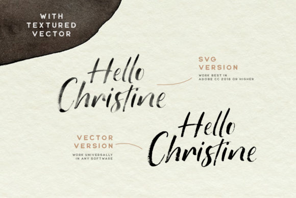 Hello Christine Font - Preview 5
