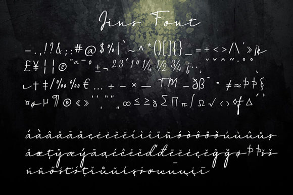 Jins Font - Preview 3