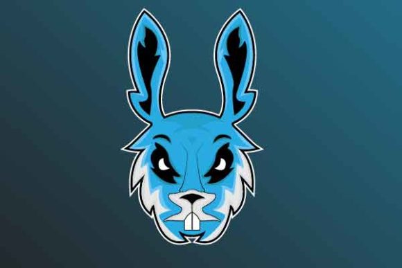 Rabbit ESport Gaming Logo Template Grafika Logo Przez abelpratama