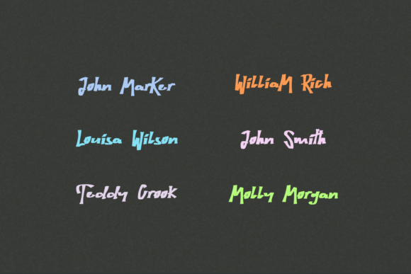 Roasthink Font PNG with transparent background - Preview 2
