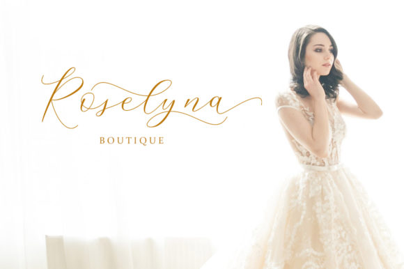 Rowley Script Font PNG with transparent background - Preview 3