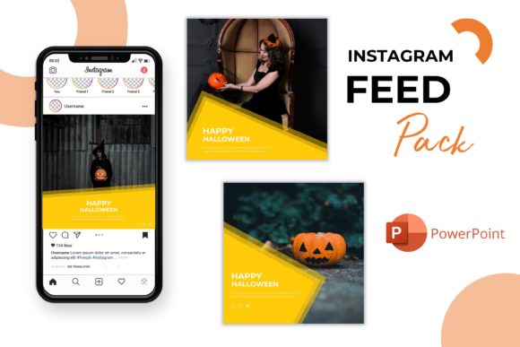 Instagram Feed Happy Halloween Graphics