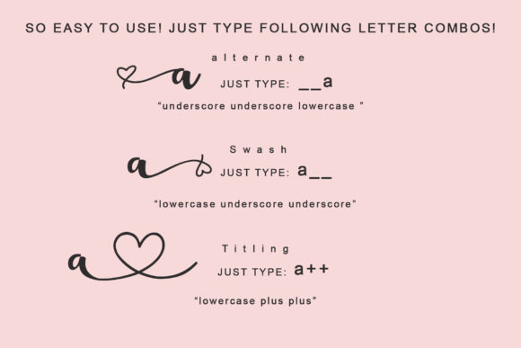 Love Lovely Font PNG with transparent background - Preview 1