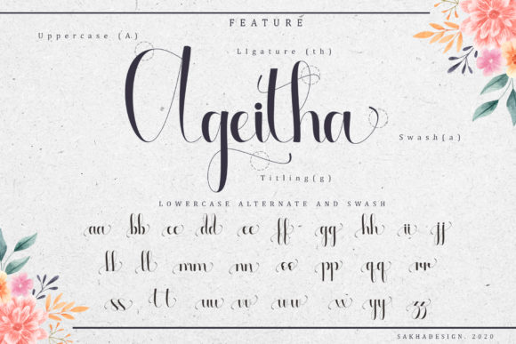 Ageitha Font - Preview 6