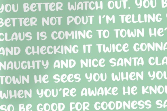 Angels Cookie Font - Preview 4
