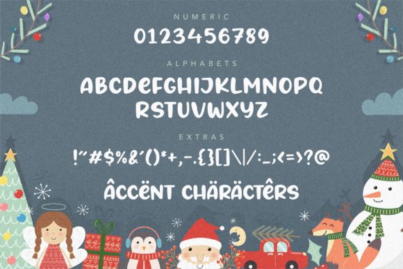 Angels Cookie Font - Preview 5