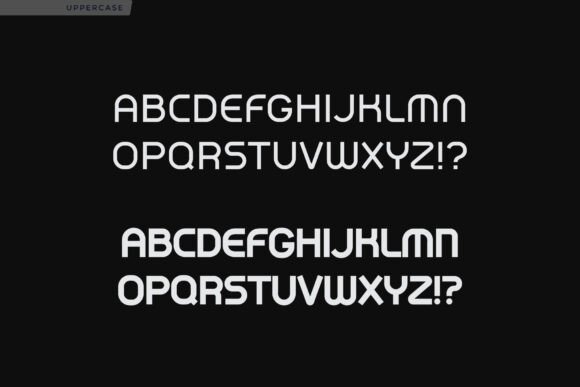 Bauhaus Font - Preview 3