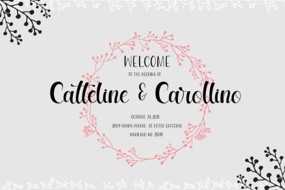 Beautiful Winter Day Font - Preview 3