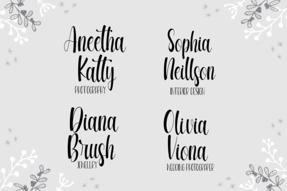 Beautiful Winter Day Font - Preview 4