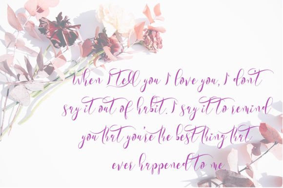 Billetha Font - Preview 2